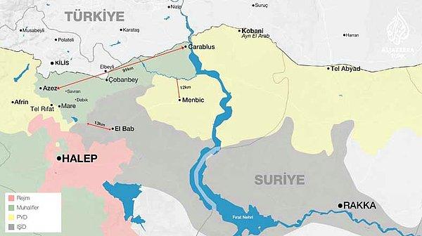 ABD, Suriye Demokratik Güçleri adı altındaki grupta yer alan YPG'yi IŞİD'e karşı mücadelede müttefiki olarak görüyor.