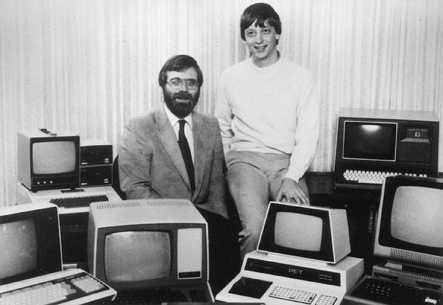 6. He quit Harvard University in 1975 and founded Microsoft with Paul Allen with only 100 Dollars.