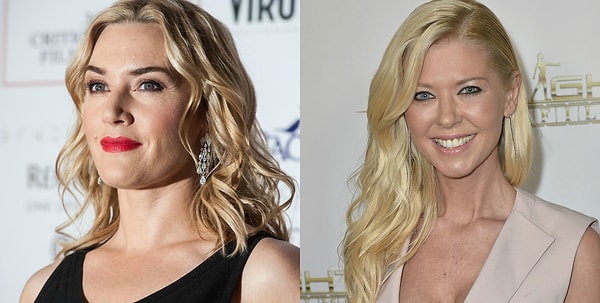 7. Кейт Уинслет и Тара Рид – 40 лет