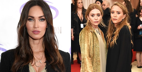 9. Меган Фокс и Мэри-Кейт и Эшли Олсен – 30 лет