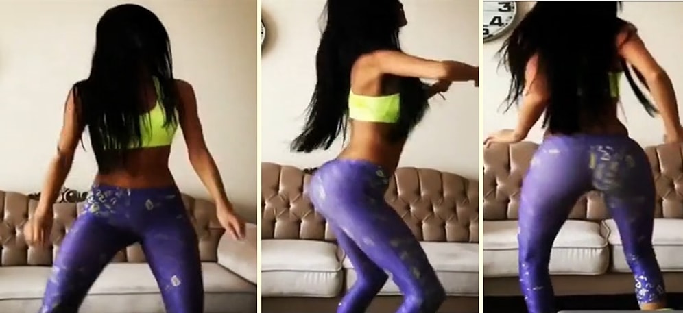 Cansu Taşkın'dan Profesyonel Dansçılara Taş Çıkartacak 'Twerk' Performansı