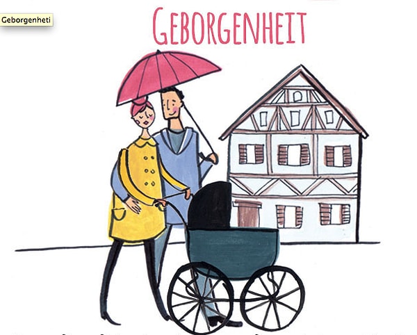 14. Geborgenheit (немецкий) : чувство безопасности, которое появляется рядом с любимым человеком.