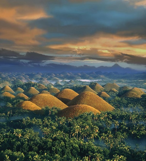 15. Bohol Adası Çikolata Tepeleri, Filipinler