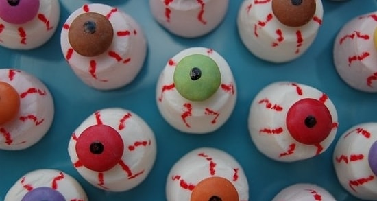 19 забавных хэллоуинских угощений с использованием маршмеллоу