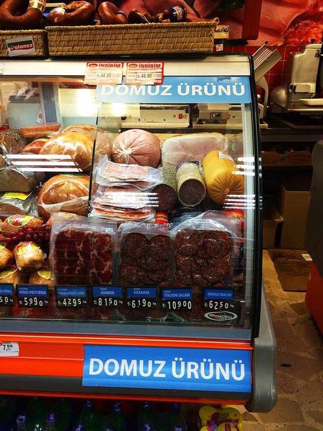 12. Türkiye’de domuz eti 2001 yılından sonra satılmaya başlandı.