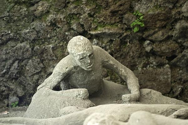 7. Vesuvius Dağı'nın Kurbanları Pompeii, İtalya