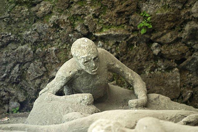 7. Vesuvius Dağı'nın Kurbanları Pompeii, İtalya