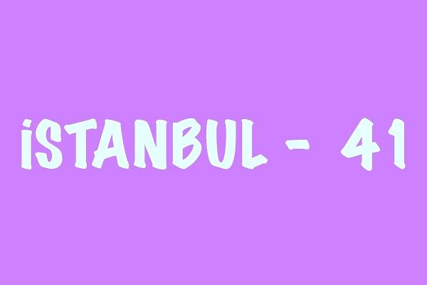 İstanbul - 41!