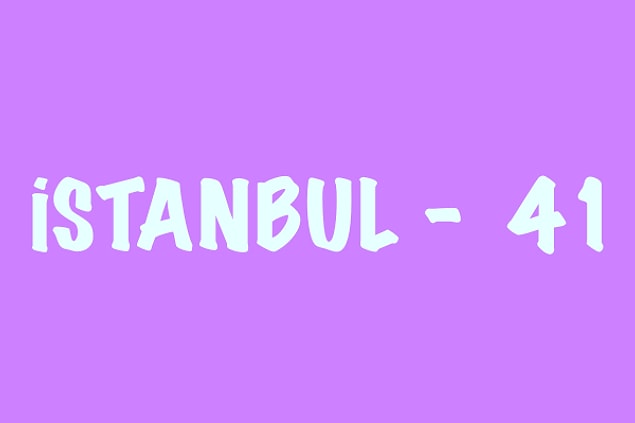 İstanbul - 41!
