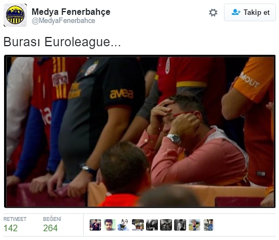 Euroleague'de, Galatasaray'ın Kendi Evinde Fenerbahçe'ye Kaybetmesini Yorumsuz Bırakmayan 16 Kişi