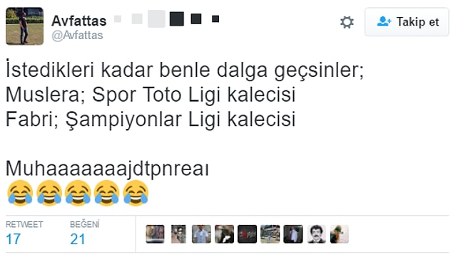 Fabri'nin yediği gole de tepkiler vardı;