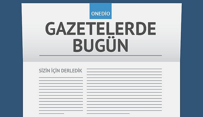 Gazetelerde Bugün | 29 Ekim Cumartesi