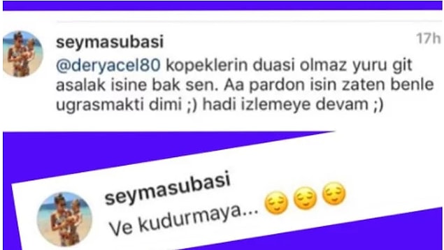 1. Şeyma Subaşı'nın kendisine beddua eden takipçisine verdiği ağır cevap sosyal medyayı fena karıştırdı!