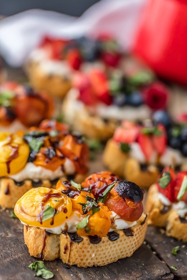 5. Овощные брускетты