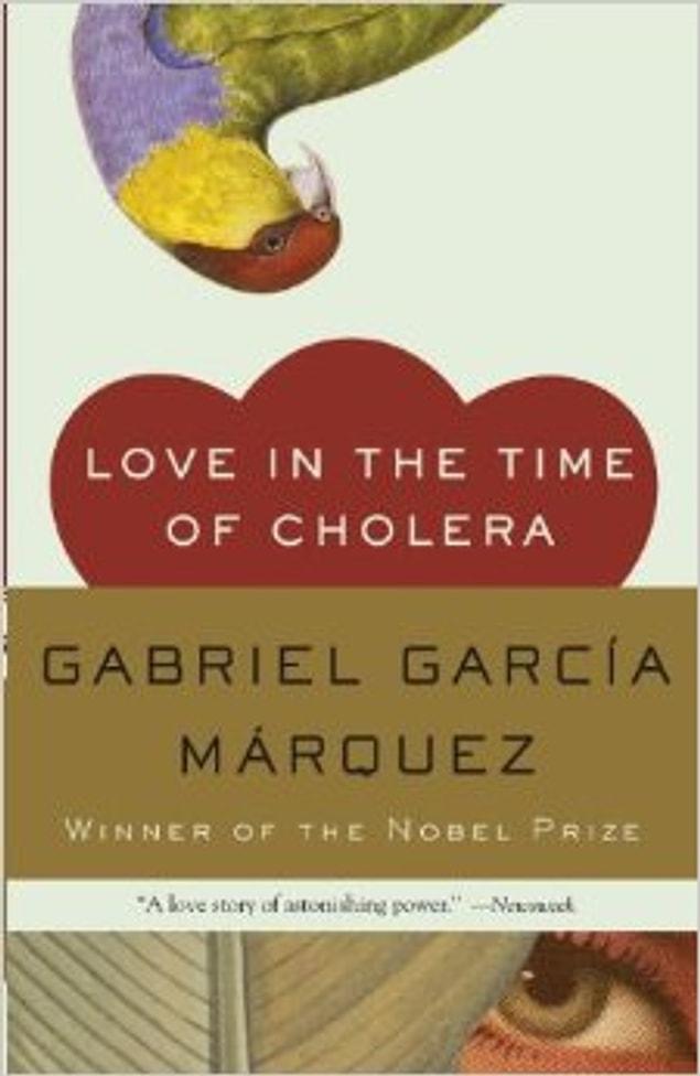 4. "Love in the Time of Cholera" (1985) Gabriel Garcia Marquez