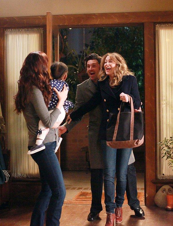 İkilinin belki de en samimi olduğu zamanlar Meredith ve Derek'in Zola'yı evlat edinmeleri ve Lexie'nin de ona baktığı zamanlar.