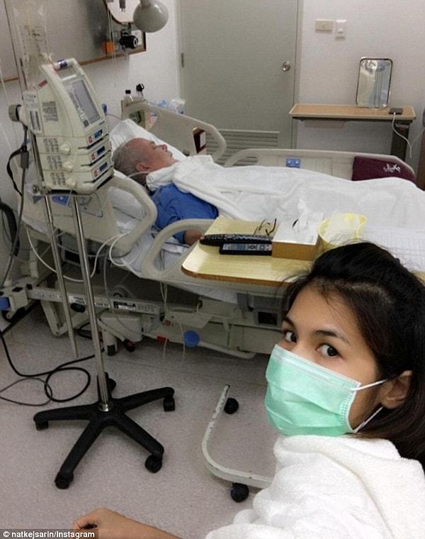 Kader bu sefer farklı bir yol çiziyor. Kejsarin Instagram hesabından, eşinin ağır grip sebebiyle hastaneye kaldırılması sonucu hastane odasından bir fotoğraf paylaşıyor.