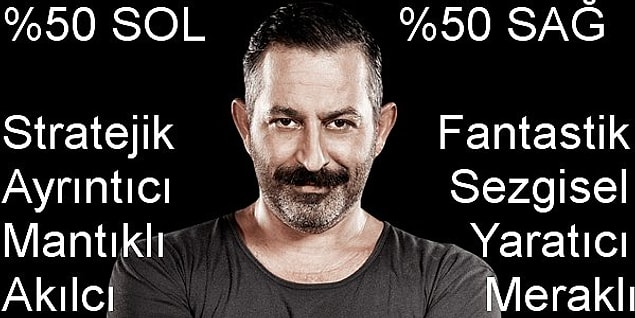 %50 Sol %50 Sağ!
