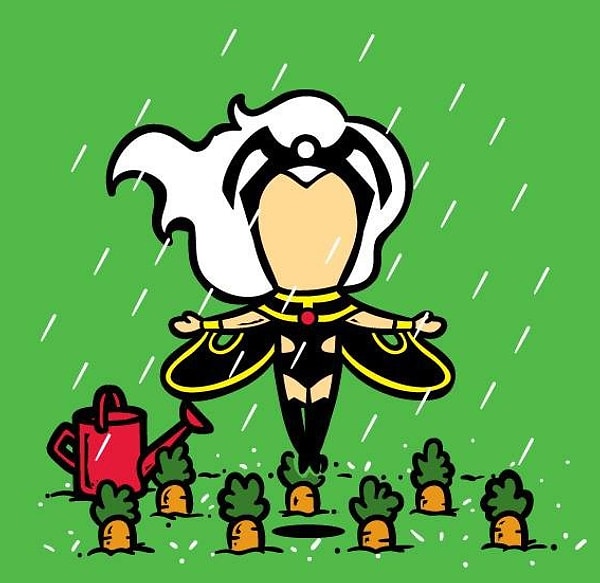 3. Супергероиня Шторм очень пригодилась бы в засушливых странах