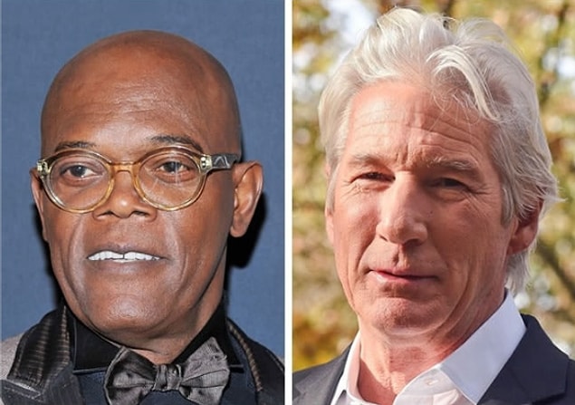 6. Samuel L. Jackson ve Richard Gere - 68