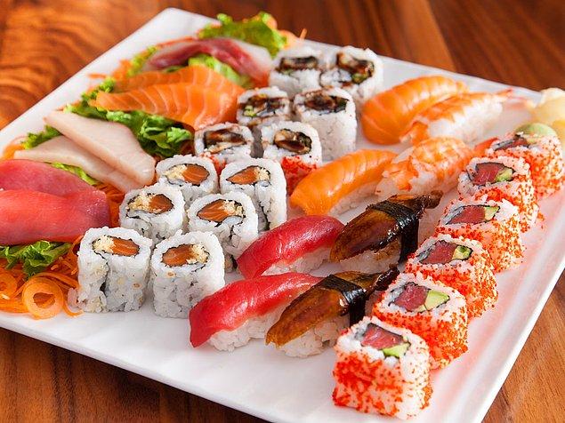 1. Cevaba bakmadan söyleyin; sizce sushi nereden geliyor?