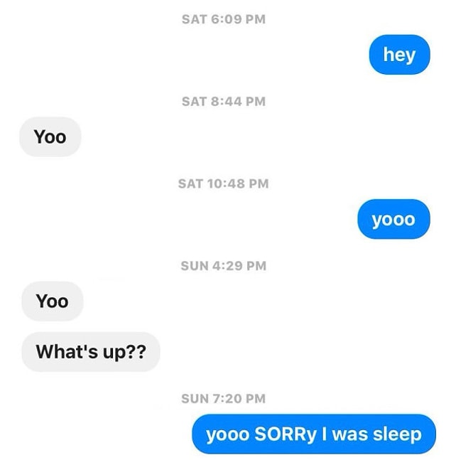 9. If the distance between you two is ridiculously great, even texting proves to be difficult and you miss each other even more.