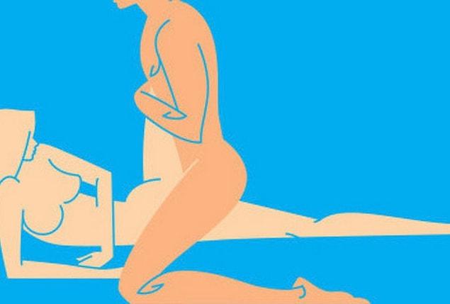 6. What is the sex position where the woman is lying sideways and the man is taking her between his legs?