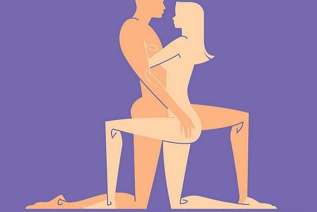 10. What is the sex position where the both partners kneel and face each other?
