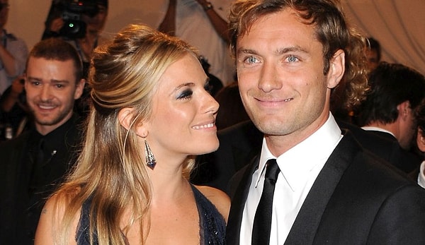 9. Сиенна Миллер и Джуд Лоу