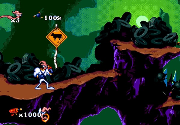 9. Earthworm Jim 2 -  Sega Mega Drive