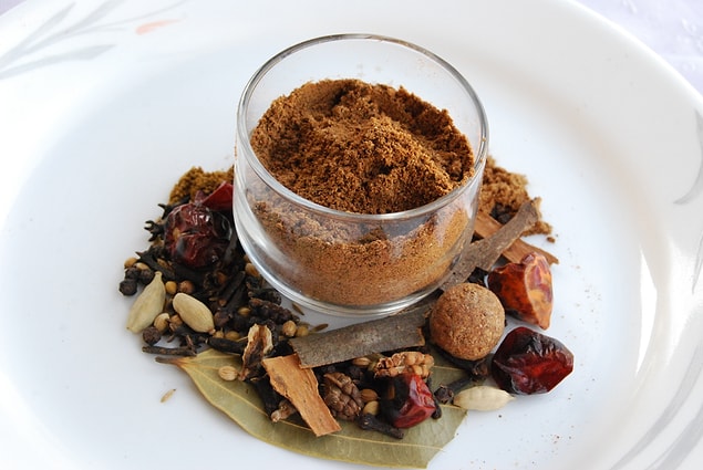 2. Garam Masala (Hindistan) en süprizli baharatlardan bir tanesi!