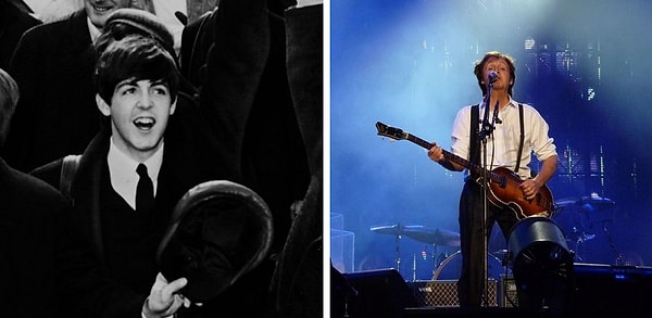 9. Пол МакКартни умер в 1966, а теперь на сцене выступает его двойник