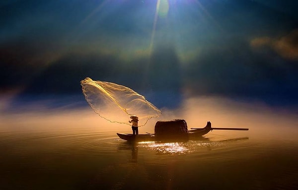 4. "Рыболовная сеть" (награда в категории "Открытые цвета")