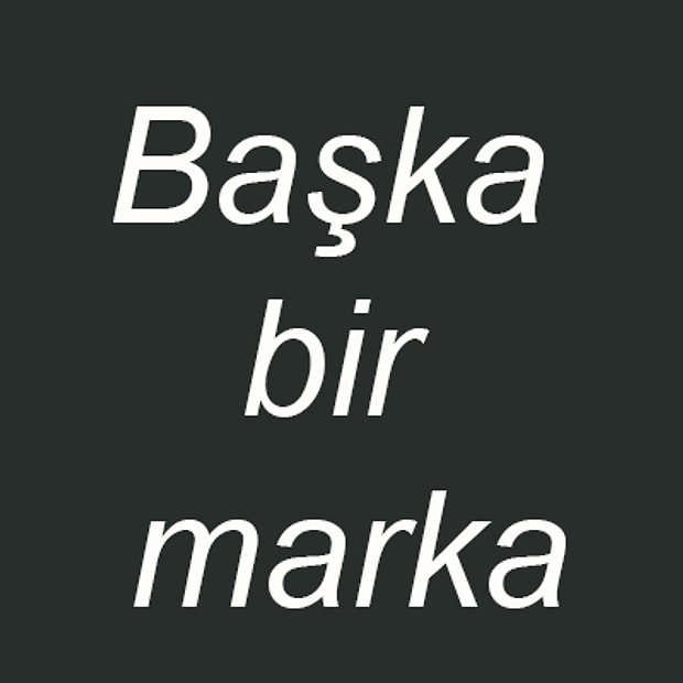 Bunlardan hiçbiri değil