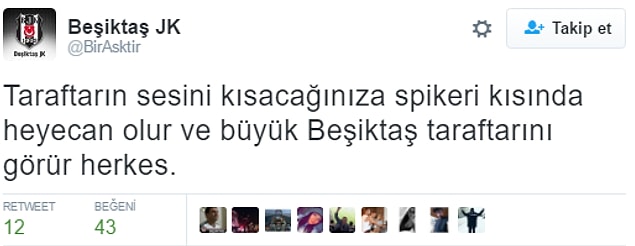 4. Maçın spikerine de tepkiler vardı;