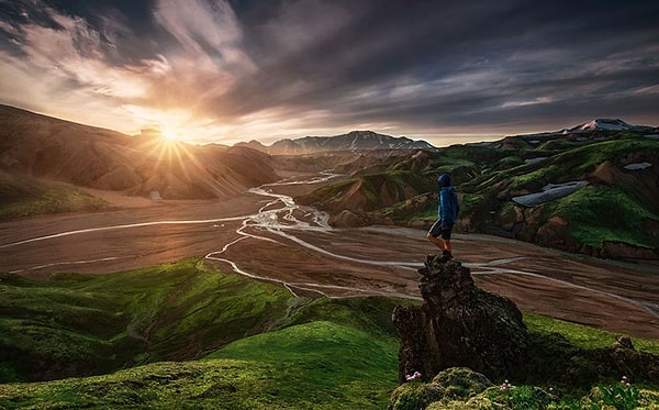 25. Landmannalaugar, İzlanda