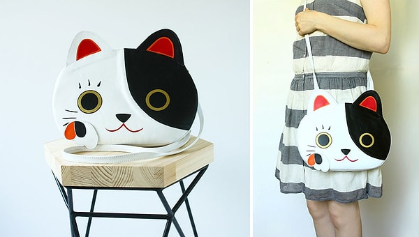 4. Оказалось, что вообще абсолютно любой предмет можно превратить в неординарную сумку