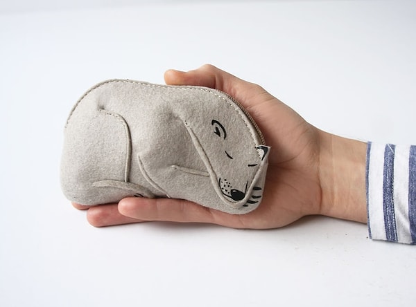 10. А еще они шьют не менее милые кошельки