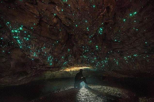 16. Waitomo Caves, New Zealand