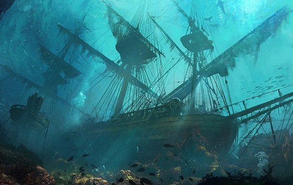 2. Однако в ходе изучения ученые случайно натолкнулись на затонувшие суда