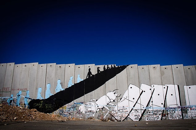 31. Separation Wall Between Israel And The Palestinian Occupied Territories, Bethlehem
