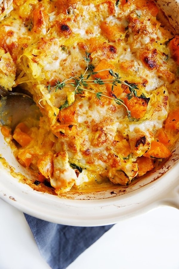 12. Сливочно-тыквенная запеканка