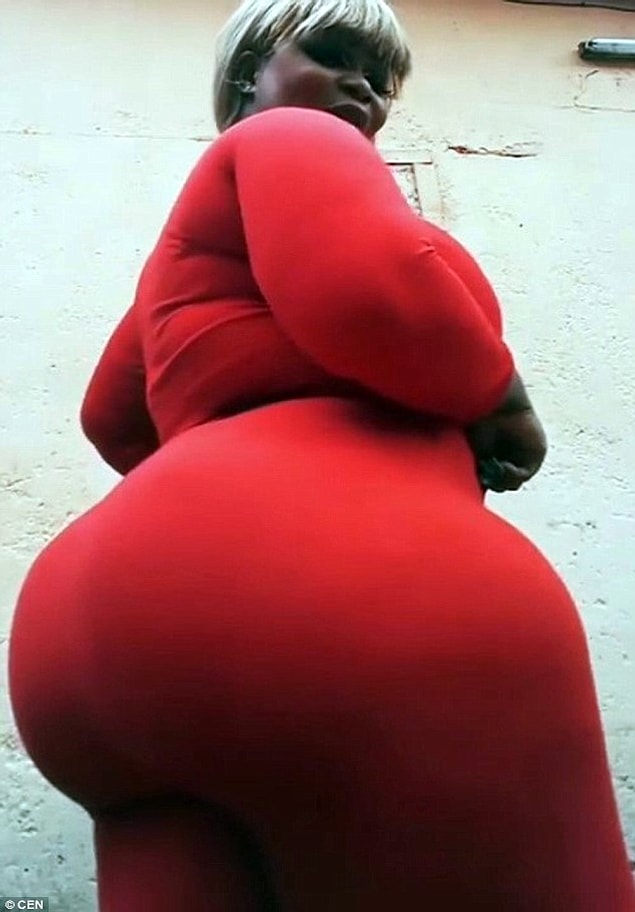 Kenara çekil Kim Kardashian! Şehrin yeni büyük popolusu Eudoxie Yao.
