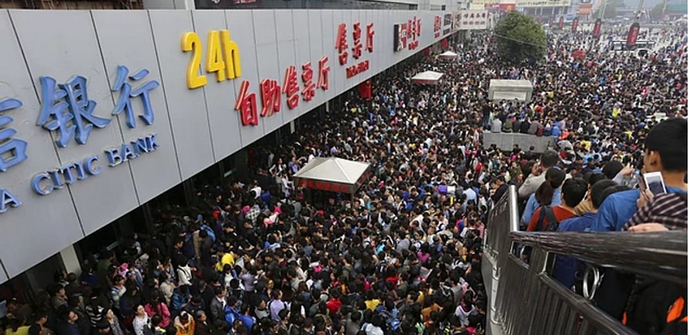 Вам кажется, что вокруг слишком много людей? Ошибаетесь! Вы просто еще не бывали в Китае...