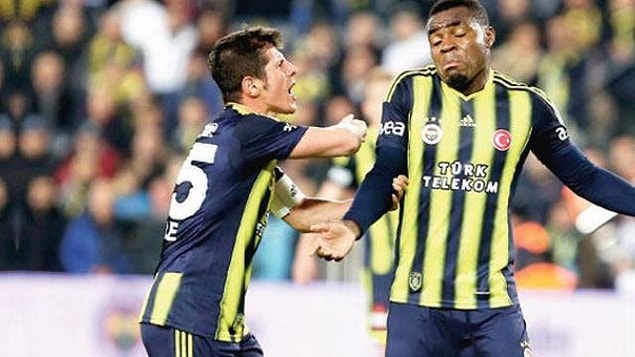 5. Saha ortasında Emre ile gerilim