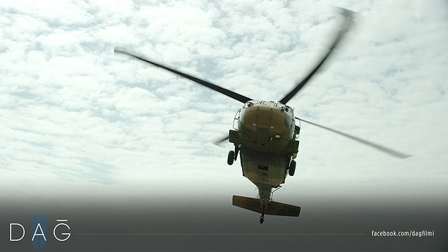 9. Sikorksy S70 askeri helikopterin uçurulduğu DAĞ II’de üç T-155 FIRTINA OBÜS’ü kullanılmış ve T-155’lerle manevra atışı gerçekleştirilmiş.