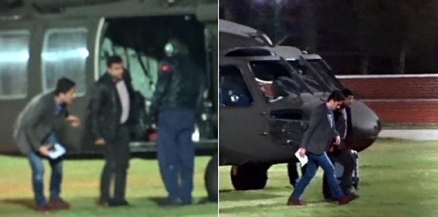 Demirtaş daha sonra helikopterle Edirne'ye götürüldü
