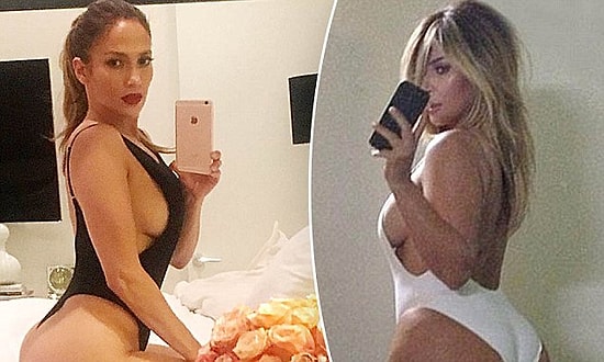 Taklit mi, Şov mu? Jennifer Lopez'in Seksi Yatak Pozu Sosyal Medyayı Birbirine Kattı!