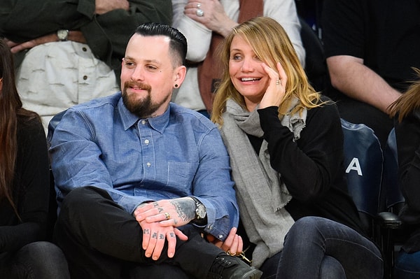 8. Кэмерон Диас & Бенджи Мэдден