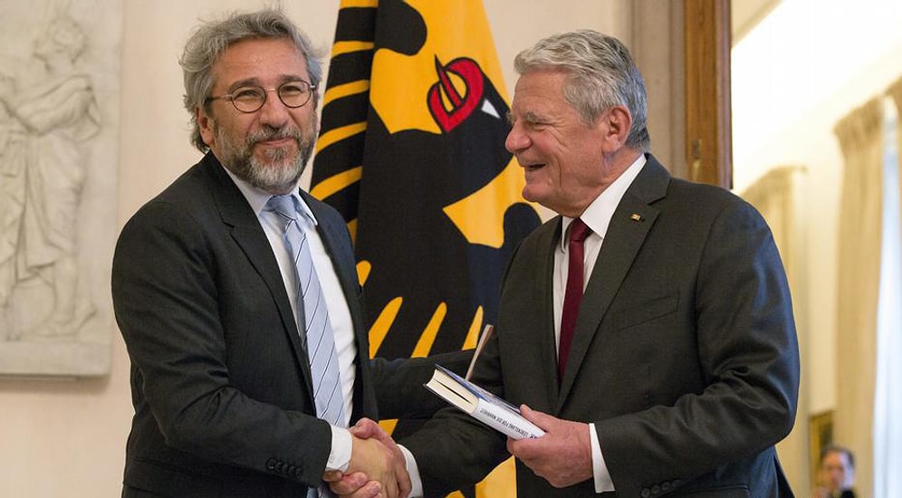 Almanya Cumhurbaşkanı Gauck, Can Dündar ile Görüştü
